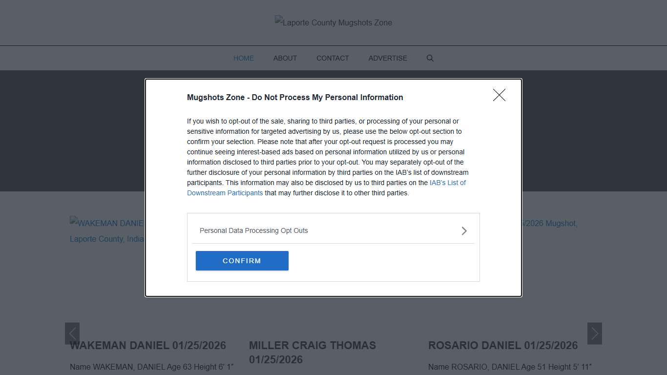 Laporte County Mugshots Zone